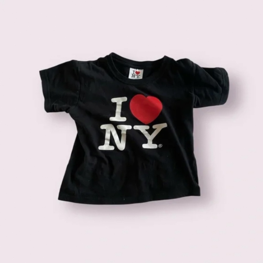 I Heart New York Black Baby Tee